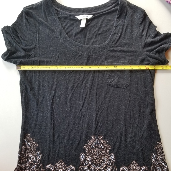 Soma Women's Black Short Sleeve Dress, Size XS - Picture 5 of 8